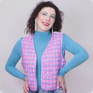 'Material Girl' Handwoven Bridesmaid Jacket